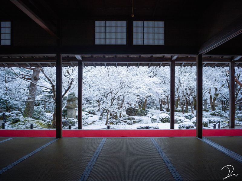 Đền Thần đạo mùa đông